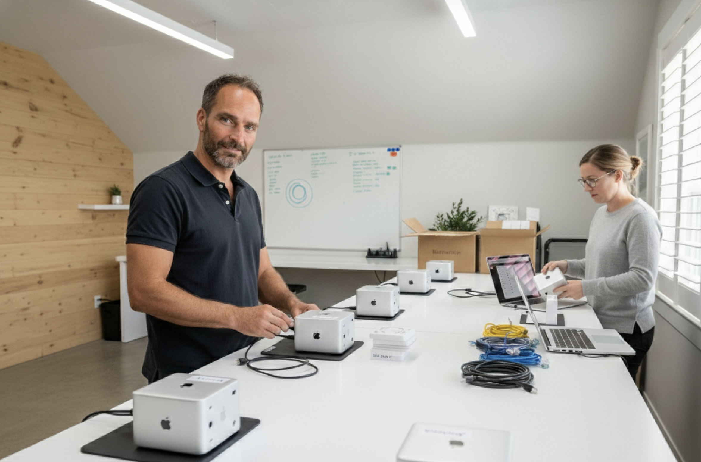 Building a custom AI employee workstation