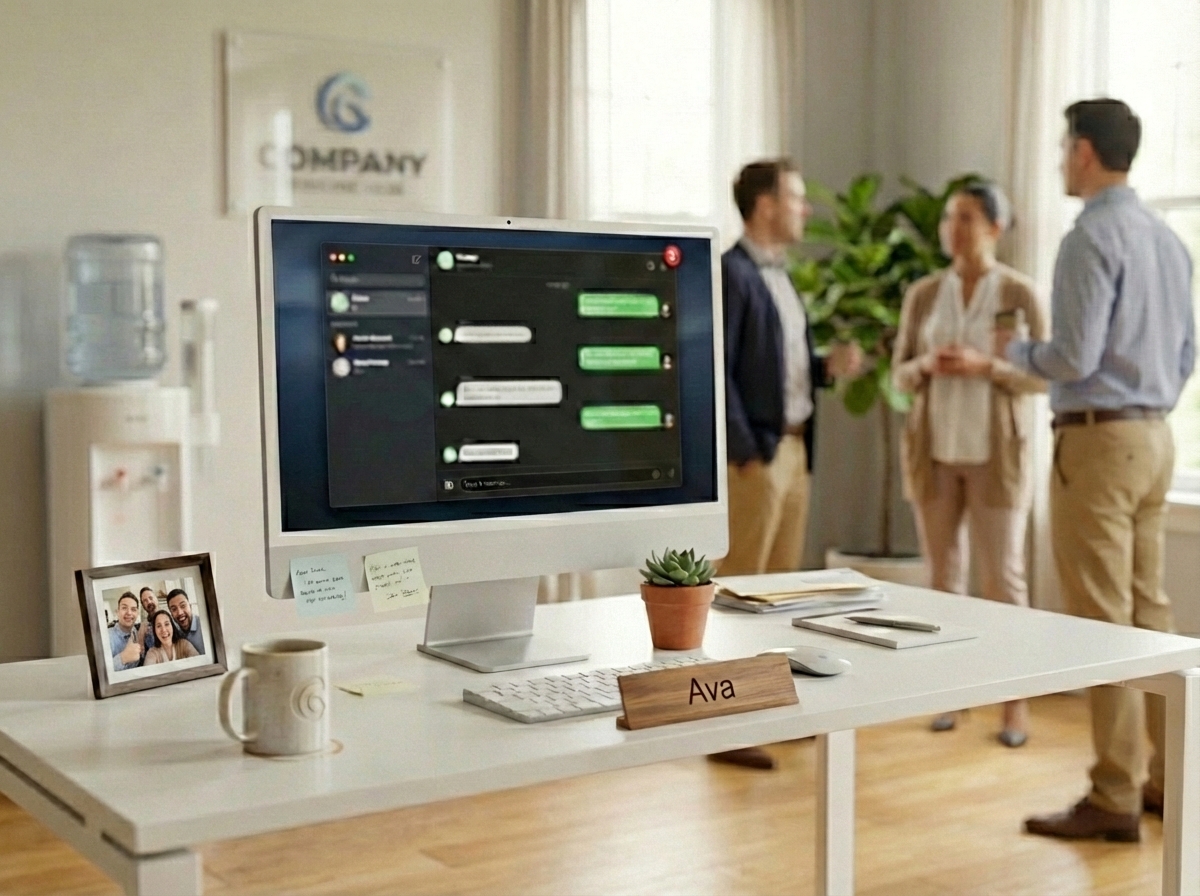 Full Plate AI employee running on a dedicated iMac