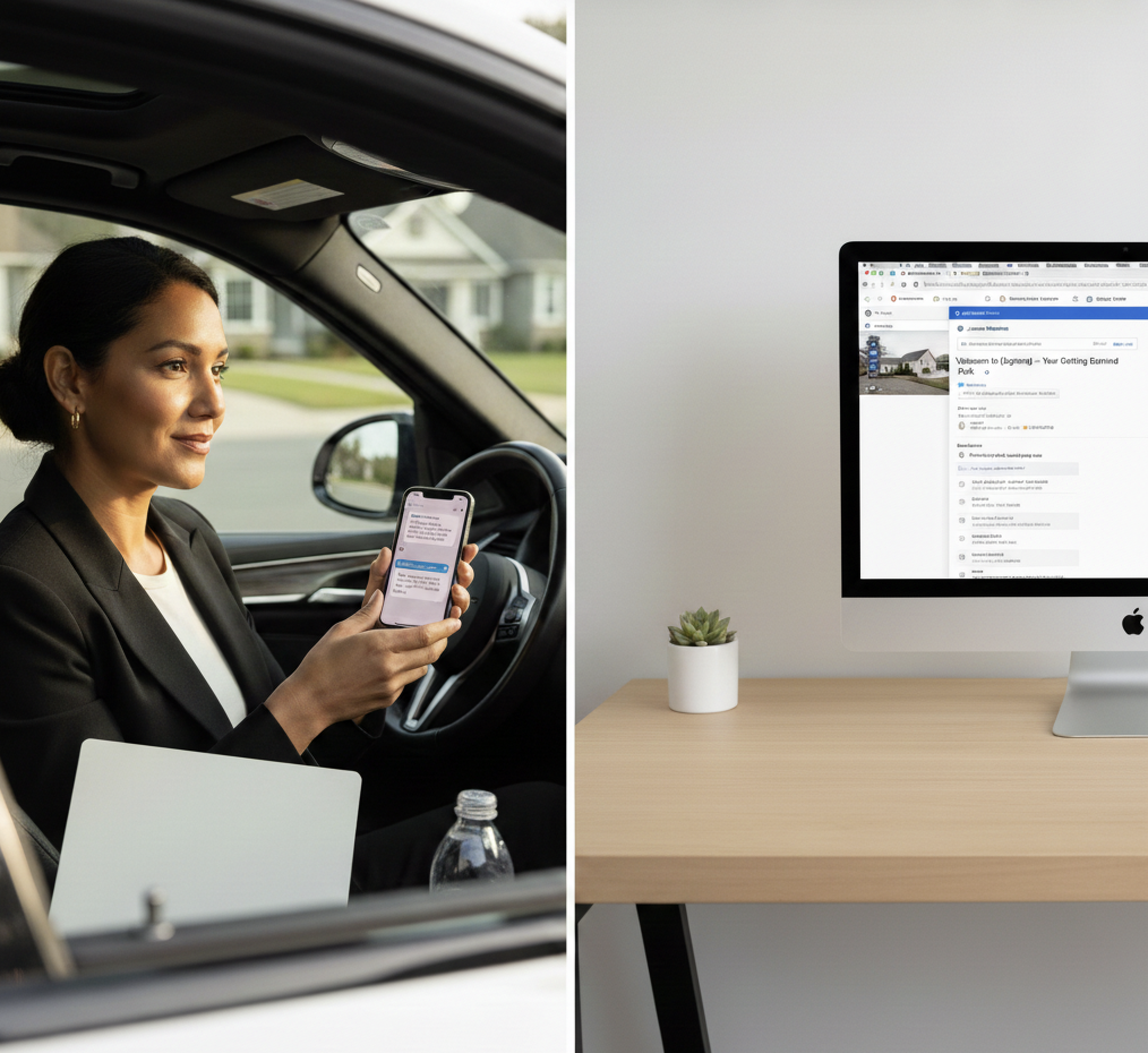 AI employee handling real estate client communications